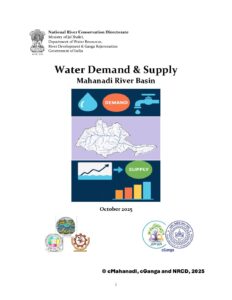 Water Demand & Supply Mahanadi River Basin