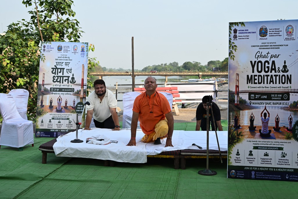 Ghat Par Yoga and River Cleaniness Drive on International Yoga Day (21st June 2026)