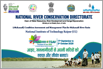 Swachhotsav (Swachhta Hi Seva) 2026 at Centre for Mahanadi River Basin Management Studies (cMahanadi), NIT Raipur